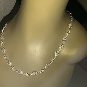 925 silver with cz diamonds necklace SOLD SOLD. UPDATE